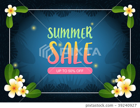 Summer sale background 39240927