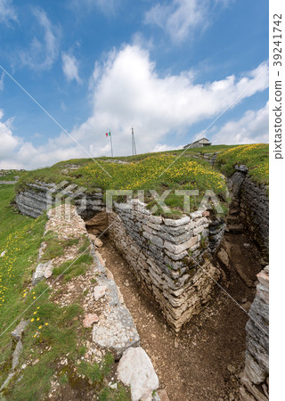 First World War - Trenches in Lessinia - Italy First World War - Trenches in Lessinia - Italy 39241742