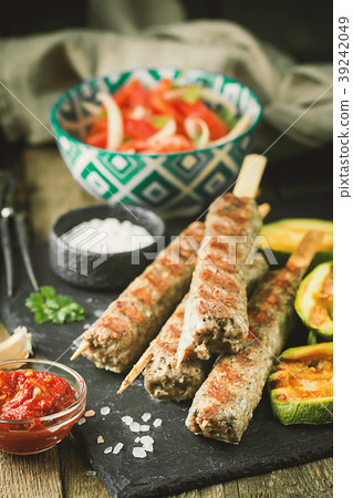 Minced meat kebab Minced meat kebab 39242049