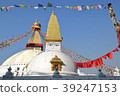 BODHNATH, NEPAL: The Bodhnath Stupa near Kathmandu 39247153