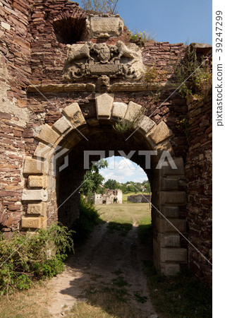 Gate of castle ruins in Pidzamochok Gate of castle ruins in Pidzamochok 39247299