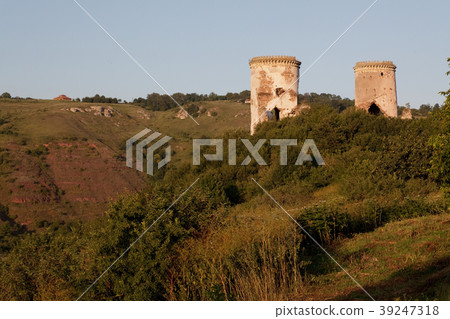The ruins of an old castle Chervonograd 39247318