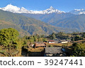 DHAMPUS, NEPAL: The Himalaya mountains 39247441