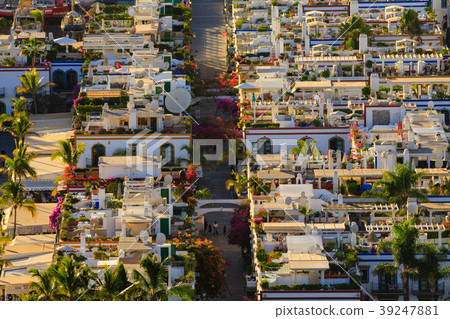 Aerial view on Puerto de Mogan in Gran Canaria 39247881