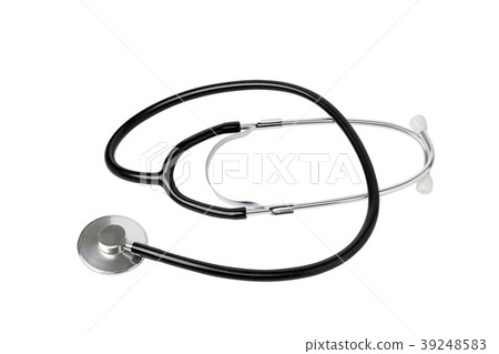 stethoscope isolated on white with clipping path 39248583