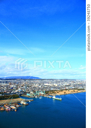 Yokkaichi City cityscape Yokkaichi City cityscape 39248750