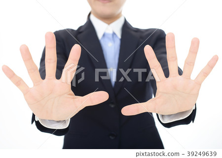 一個停止手勢的女人 一個停止手勢的女人 39249639