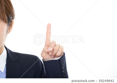 Women making numbers with hands 1 Women making numbers with hands 1 39249642