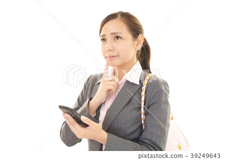 有急切表示的女商人 有急切表示的女商人 39249643
