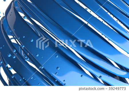 3D striped decorative balls. 39249773