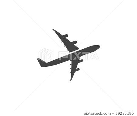 Airplane icon vector illustration Airplane icon vector illustration 39253190