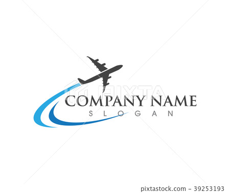 Airplane icon vector illustration 39253193