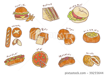 Side dishes bread 39255644