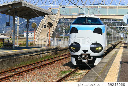 Panda Kuroshio No. JR 287 Panda face Express Train Kuroshio 3 Panda Kuroshio No. JR 287 Panda face Express Train Kuroshio 3 39257968