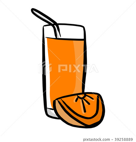 orange juice vector illustration sketch hand drawn orange juice vector illustration sketch hand drawn 39258889