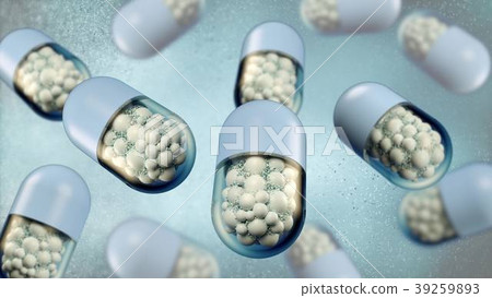 Colorful abstract chaotic structure balls inside Colorful abstract chaotic structure balls inside 39259893