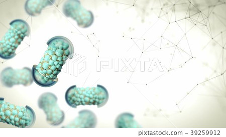 Colorful abstract chaotic structure balls inside Colorful abstract chaotic structure balls inside 39259912