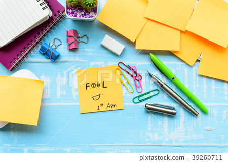 April fool's day celebration concept. April fool's day celebration concept. 39260711