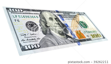 Banknote of one hundred american dollar Banknote of one hundred american dollar 39262211