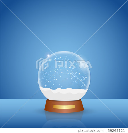 Snowglobe Illustration Snowglobe Illustration 39263121