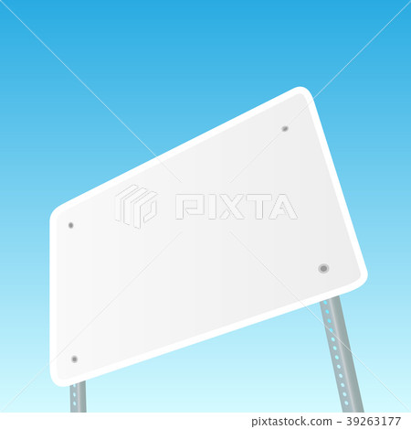 Blank Sign Blank Sign 39263177