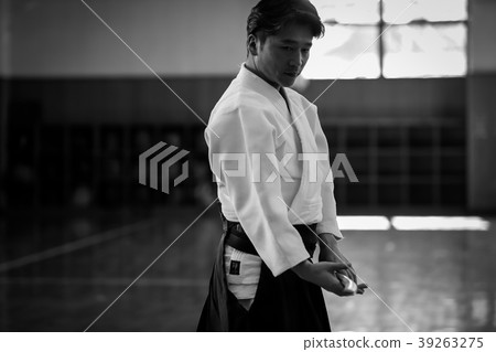 dojo, japanese culture, black and white 39263275