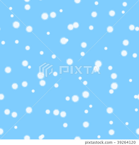 Falling snow vector seamless pattern. White splash Falling snow vector seamless pattern. White splash 39264120