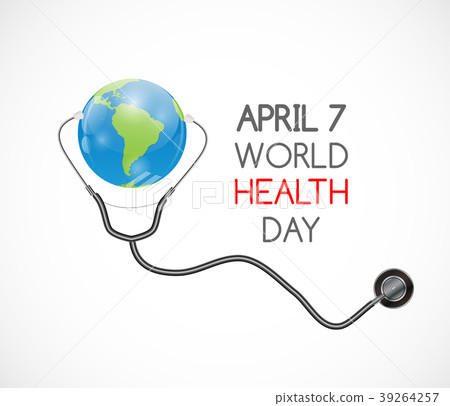 April 7, World Health Day Background. Vector April 7, World Health Day Background. Vector 39264257