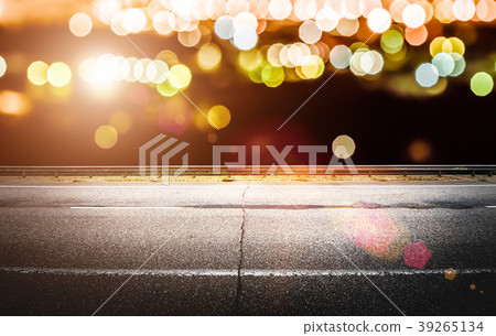 City lights road night background City lights road night background 39265134