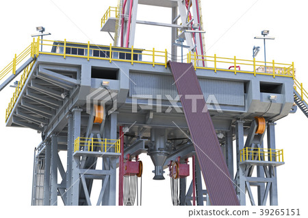 Land rig gas energy, close view Land rig gas energy, close view 39265151