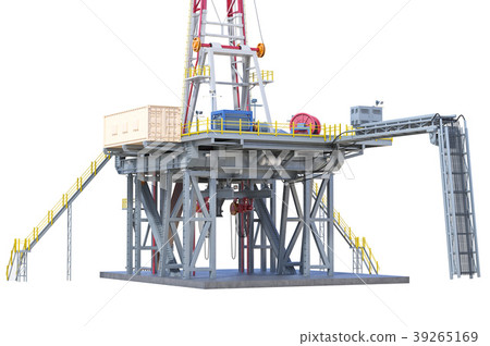 Land rig drilling, close view Land rig drilling, close view 39265169