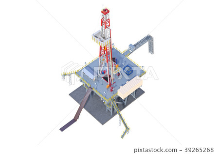 Rig drilling well 39265268