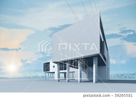 Building construction 3d rendering 39265581