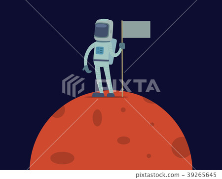 Astronaut in space vector character having fun Astronaut in space vector character having fun 39265645