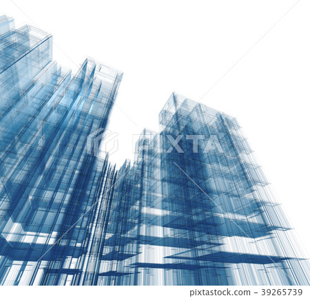 Architecture concept 3d rendering Architecture concept 3d rendering 39265739