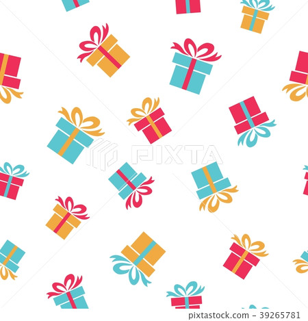 Vector Gift Pattern Vector Gift Pattern 39265781