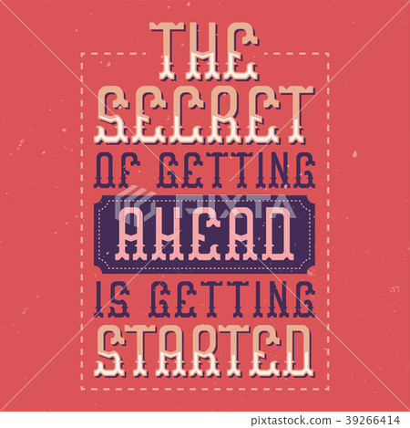 Motivational poster. Motivational poster. 39266414