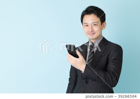 Businessman Blue back image 39266504