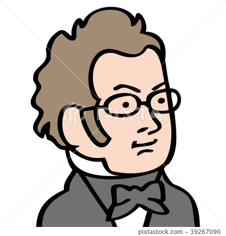 Schubert Caricature Schubert Caricature 39267090
