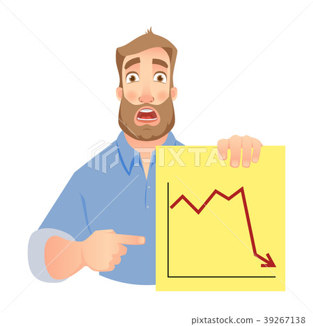 man holding graphs 39267138