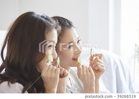 室友，分享房子，年輕的女人，韓國 39268319