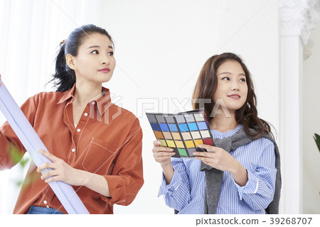 室友,分享房子,年輕的女人,韓國 室友,分享房子,年輕的女人,韓國 39268707