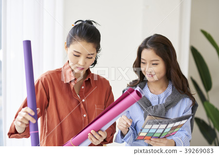 室友,分享房子,年輕的女人,韓國 室友,分享房子,年輕的女人,韓國 39269083