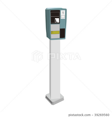 Parking Meter Stock Illustration 39269560 Pixta