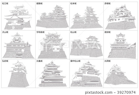 日本城堡現存天龍銀2 39270974