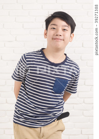 Portrait of asian cute boy and good looking. Portrait of asian cute boy and good looking. 39271388