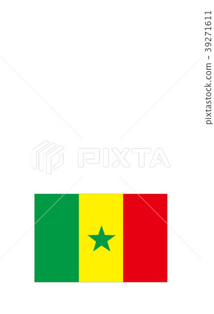 Flag of the world Senegal 39271611