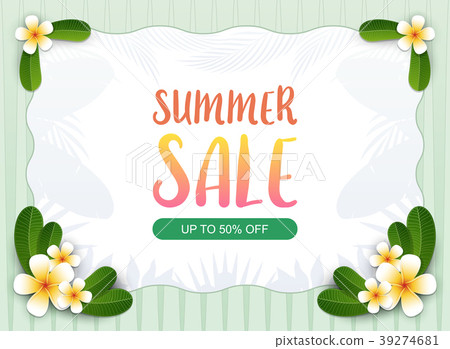 Summer sale background 39274681