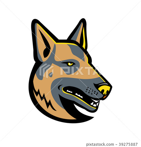 German Shepherd Dog Mascot German Shepherd Dog Mascot 39275887