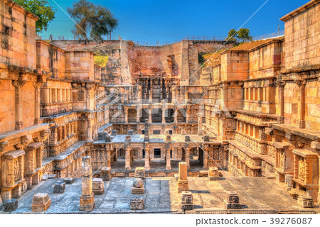 Rani ki vav, an intricately constructed stepwell 39276087